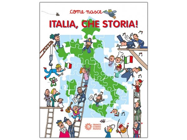 画像1: イタリア語で読む、絵本・児童書「イタリアの歴史」 対象年齢5歳以上【A1】 (1)