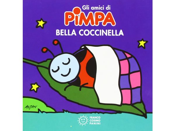 画像1: イタリア語で絵本、ピンパを読む　Bella coccinella. Gli amici di Pimpa 対象年齢3歳以上【A1】 (1)
