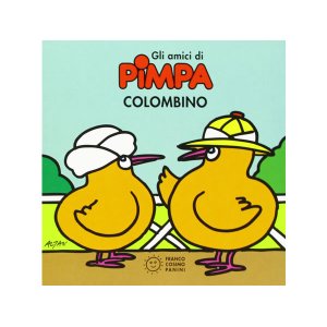 画像: イタリア語で絵本、ピンパを読む　Colombino. Gli amici di Pimpa 対象年齢3歳以上【A1】