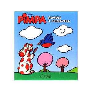 画像: イタリア語で絵本、ピンパを読む　Pimpa. Nuvole a primavera 対象年齢3歳以上【A1】