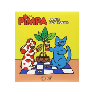 画像: イタリア語で絵本、ピンパを読む　Pimpa. Picnic con Rosita 対象年齢3歳以上【A1】