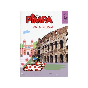 画像: イタリア語で絵本を読む ピンパ、ローマへ行く Pimpa va a Roma 対象年齢6歳以上【A1】