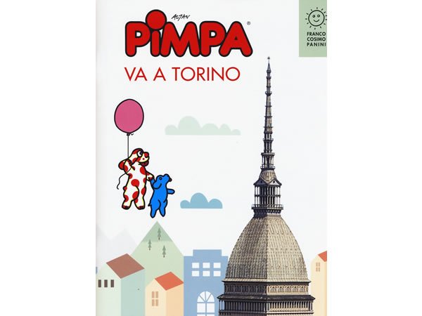 画像1: イタリア語で絵本を読む ピンパ、トリノへ行く Pimpa va a Torino 対象年齢6歳以上【A1】 (1)