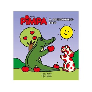 画像: イタリア語で絵本、ピンパを読む　Pimpa. Il coccodrillo Bibo 対象年齢1歳以上【A1】
