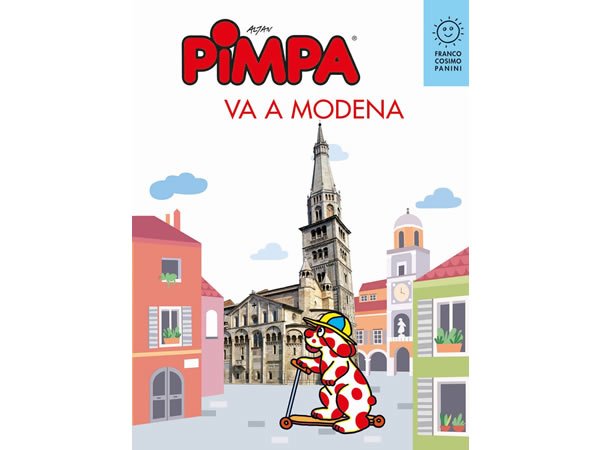 画像1: イタリア語で絵本を読む ピンパ、モデナへ行く Pimpa va a Modena 対象年齢6歳以上【A1】 (1)
