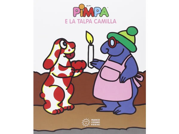 画像1: イタリア語で絵本、ピンパを読む　Pimpa e la talpa Camilla 対象年齢3歳以上【A1】 (1)