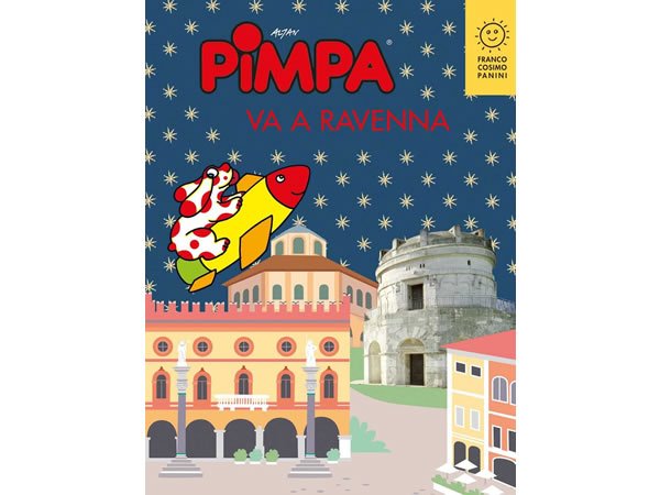 画像1: イタリア語で絵本を読む ピンパ、ラヴェンナへ行く Pimpa va a Ravenna 対象年齢6歳以上【A1】 (1)