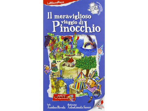 画像1: イタリア語 絵本マップ カルロ・コッローディの「ピノッキオの冒険」を読む 対象年齢5歳以上【A1】 (1)