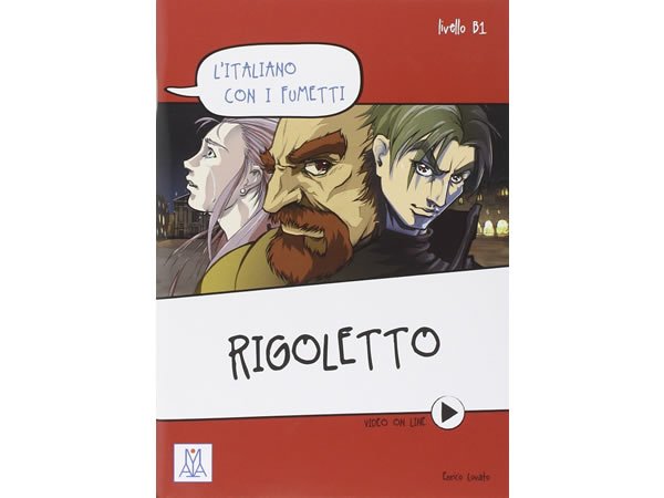 画像1: 漫画で学ぶ、イタリア語 問題集　Rigoletto 【B1】 (1)