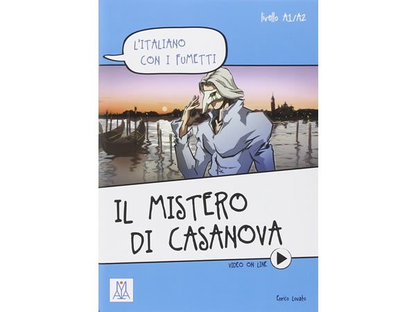 画像1: 漫画で学ぶ、イタリア語 問題集　Il mistero di Casanova 【A1】【A2】 (1)