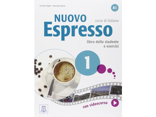 画像1: イタリア語を勉強しよう Nuovo Espresso 1 DVD ROM付き教科書、問題集、文法テキスト　【A1】 (1)