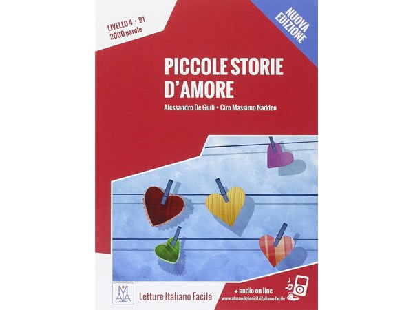 画像1: オーディオ付き ストーリーにそって学ぶ単語2000 Piccole storie d'amore イタリア語【B1】 (1)