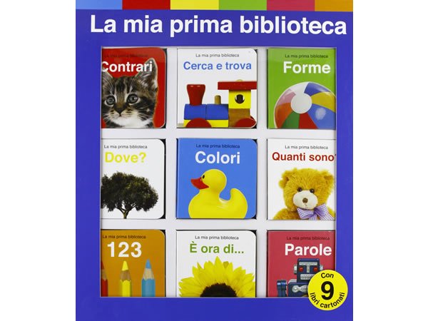 画像1: イタリア語で絵本集「La mia prima biblioteca」を読む 9冊セット 対象年齢1歳以上【A1】 (1)