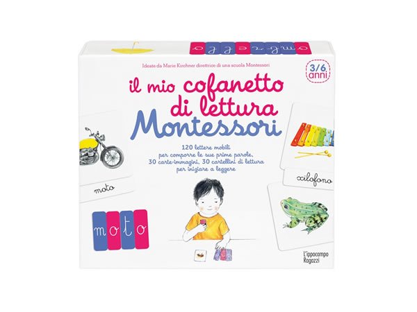 画像1: モンテッソーリ　知恵玩具　イタリア語カードセット 対象年齢3歳以上【A1】 (1)