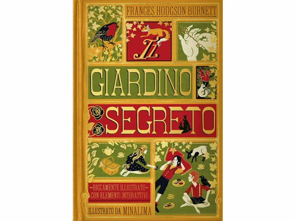 画像1: イタリア語で読む、ポップアップ絵本・児童書「秘密の花園」対象年齢9歳以上 【A1】 (1)