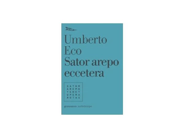 画像1: イタリアの作家ウンベルト・エーコの「Sator arepo eccetera」　【C1】【C2】 (1)