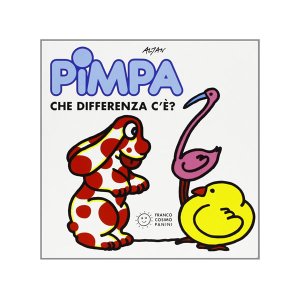 画像: イタリア語で絵本、ピンパを読む　Pimpa: che differenza c'e'? 対象年齢3歳以上【A1】