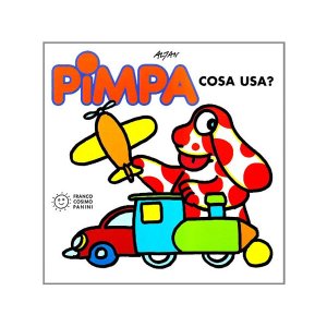画像: イタリア語で絵本、ピンパを読む　Pimpa: cosa usa? 対象年齢3歳以上【A1】