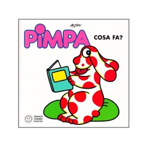 画像: イタリア語で絵本、ピンパを読む　Pimpa cosa fa? 対象年齢3歳以上【A1】