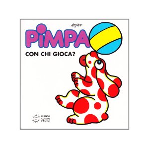 画像: イタリア語で絵本、ピンパを読む　Pimpa con chi gioca? 対象年齢3歳以上【A1】
