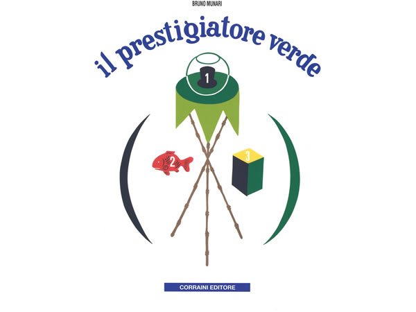 画像1: イタリア語で読むデザイナー・美術家ブルーノ・ムナーリ「みどりのてじなし Il prestigiatore verde」　【A2】【B1】【B2】 (1)