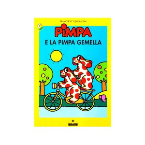 画像: イタリア語で絵本、ピンパを読む　Pimpa e la Pimpa gemella 対象年齢3歳以上【A1】