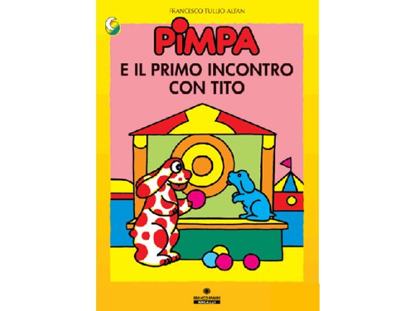 画像1: イタリア語で絵本、ピンパを読む　Pimpa e primo incontro con Tito 対象年齢3歳以上【A1】 (1)