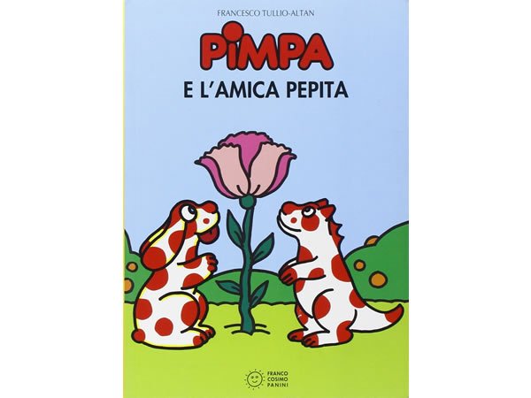 画像1: イタリア語で絵本、ピンパを読む　Pimpa e l'amica Pepita 対象年齢5歳以上【A1】 (1)