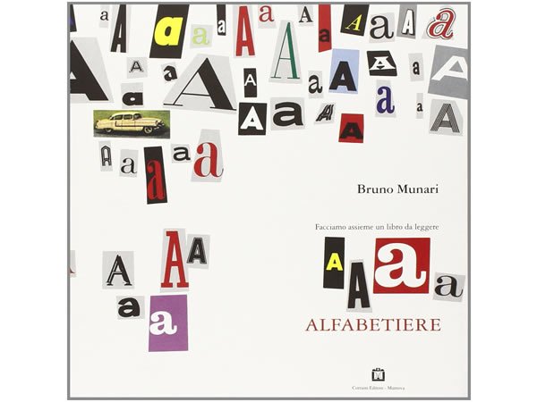 画像1: イタリア語で読むデザイナー・美術家ブルーノ・ムナーリ「Alfabetiere」　【A2】【B1】【B2】 (1)