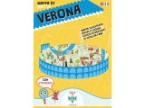 画像: イタリア語、英語で読む 絵本マップ 「Mappa di Verona illustrata」シール付き 対象年齢7歳以上【A1】