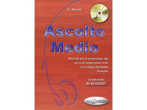 画像1: CD付き 聞き取りテキスト 問題集 Ascolto Medio イタリア語 【B1】【B2】 (1)