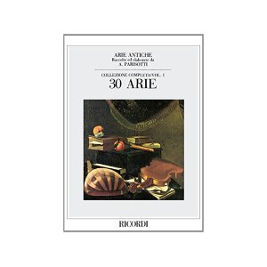 画像: 楽譜 ARIE ANTICHE - COLLEZIONE COMPLETA VOL. 1 (30 ARIE) - RICORDI