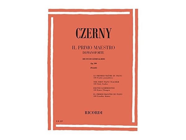 画像1: 楽譜 IL PRIMO MAESTRO DI PIANOFORTE - CZERNY - RICORDI (1)