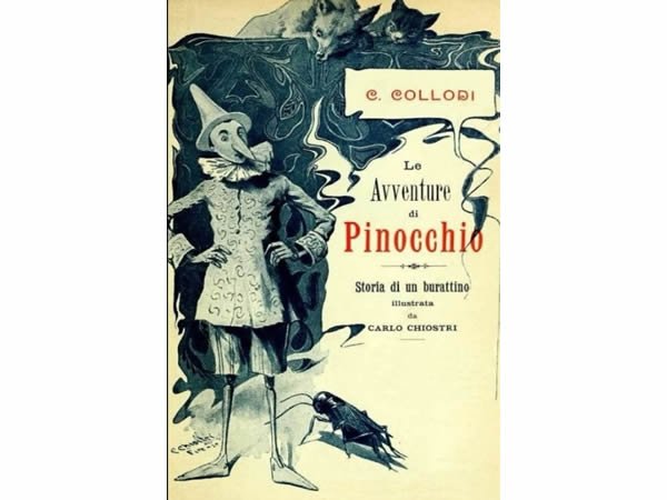 画像1: イタリア語で読む、カルロ・キオストリ挿絵のカルロ・コッローディのピノッキオの冒険　ピノキオ　【B1】 (1)