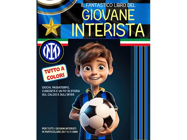 画像1: 「若いネラッズーリのファンのための1冊」 Inter インテル イタリア 7−11歳対象 【B1】 (1)