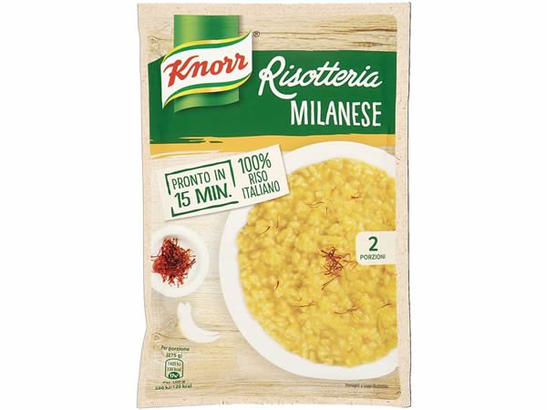 画像1: イタリア ミラノ風リゾット インスタント食品 2人分 Knorr (1)