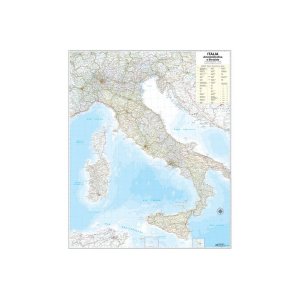 画像: イタリア マップ 85 x 67 cm