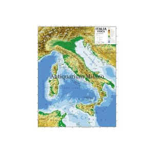 画像: イタリア マップ 100 x 140 cm