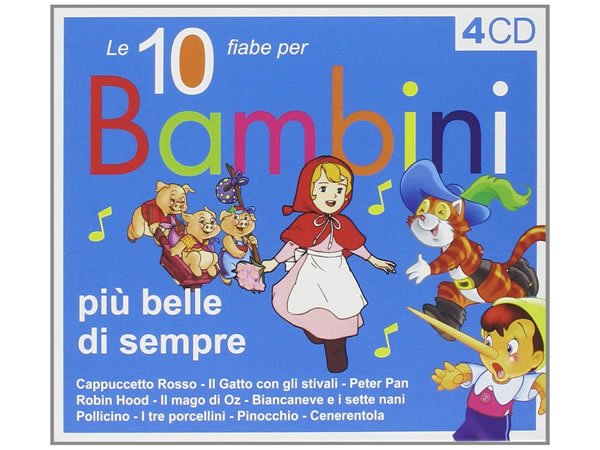 画像1: CD　オーディオブック　聞いて楽しい10の童話集　CD4枚組　【A1】【A2】【B1】【B2】 (1)