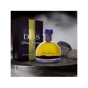 画像: イタリア 100% オーガニック エクストラバージンオリーブオイル 黒トリュフ入り 100ml ウンブリア産 D.O.S.トリュフ・スペチャリタ