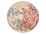 画像: イタリア 皿2枚セット 夏の海 メラミン SEA LIFE Rose&Tulipani 径27 x 高さ 2,4 cm