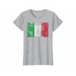 画像18: 【10色展開】イタリア語Tシャツ「ヴィンテージ風イタリア国旗」メンズ レディスS-XXXL (18)