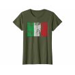 画像16: 【10色展開】イタリア語Tシャツ「ヴィンテージ風イタリア国旗」メンズ レディスS-XXXL (16)