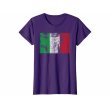 画像20: 【10色展開】イタリア語Tシャツ「ヴィンテージ風イタリア国旗」メンズ レディスS-XXXL (20)