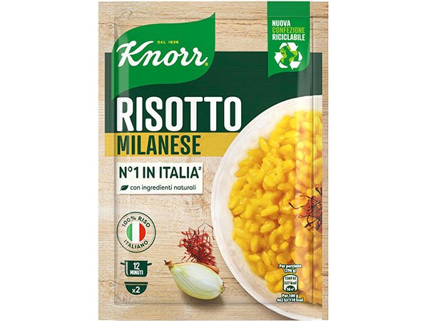 画像1: イタリア ミラノ風リゾット インスタント食品 2人分 Knorr (1)