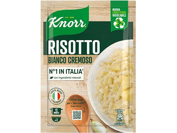 画像1: イタリア クリーミーなホワイトリゾット インスタント食品 2人分 Knorr (1)