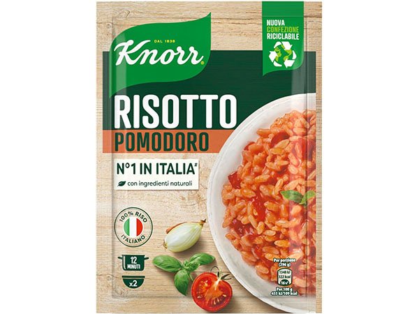 画像1: イタリア トマトのリゾット インスタント食品 2人分 Knorr (1)