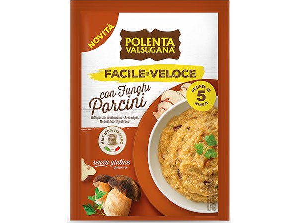 画像1: イタリア ポルチーニ茸とポレンタ インスタント食品 (1)