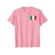 画像9: 【10色展開】イタリア語Tシャツ 「イタリア国旗」メンズ レディス S-XXXL、キッズ 2-12歳 (9)