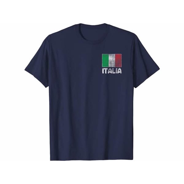画像2: 【10色展開】イタリア語Tシャツ 「イタリア国旗」メンズ レディス S-XXXL、キッズ 2-12歳 (2)